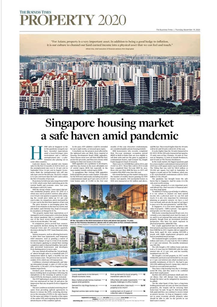 , Property Views: BT 19 Nov 2020: Luxury Apartments in hot demand despite economic woes, Trusted Advisor